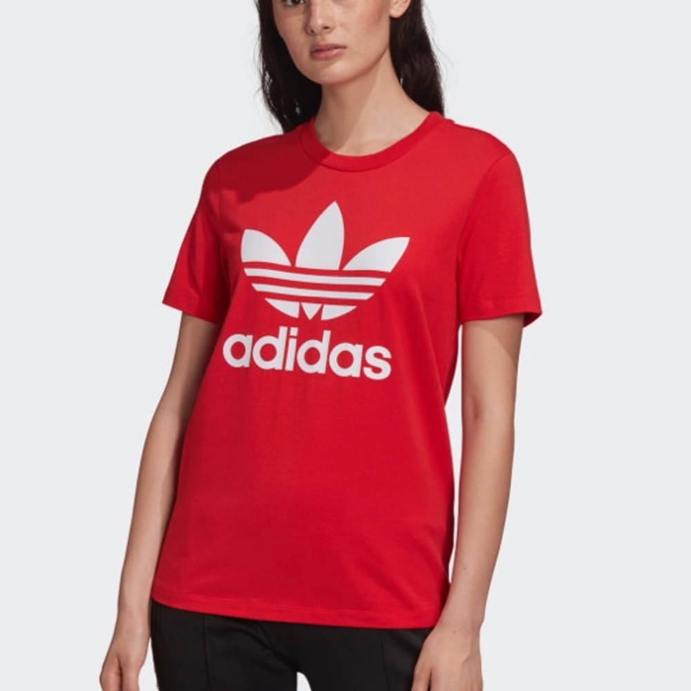 ADIDAS RED T-SHIRT